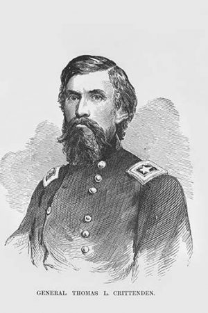 General Thomas L. Crittenden(20" x 30") Canvas Wall Art