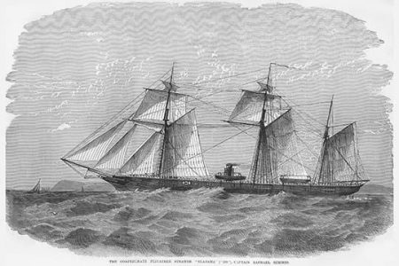 " Confederate Privateer Steamer "Alabama"