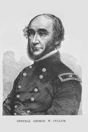 General George Cullum(20" x 30") Canvas Wall Art