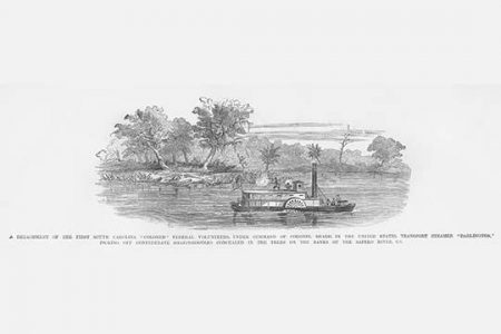 First South Carolina Colored Volunteers on Transport Darlington