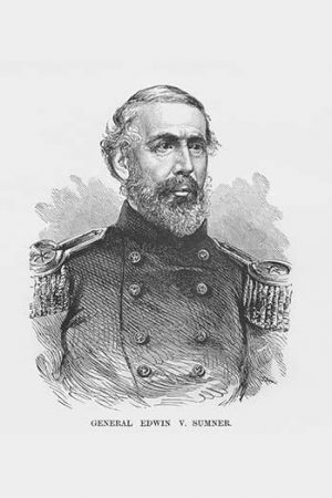 General Edwin V. Sumner(20" x 30") Canvas Wall Art