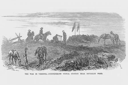 Confederate Signal Station Near Beverly Ford near Brandy Station