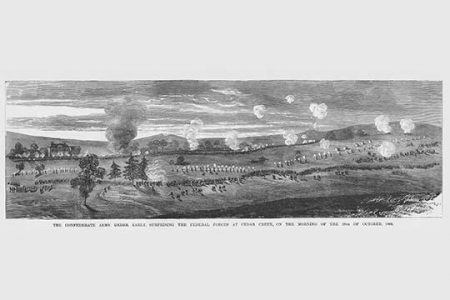 Jubal Early's Confederate Forces at Cedar Creek Battle