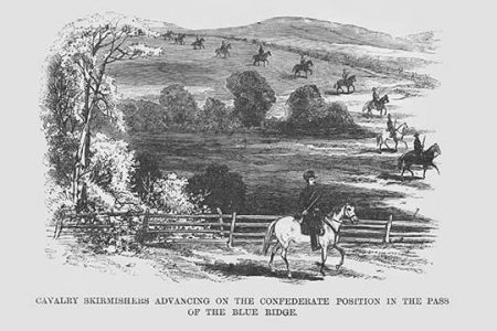 Cavalry Advances in the Blue Ridge Mountains
