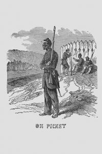 African Americans as Pickets