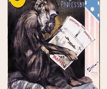 Professor Staw and His Wonderful Educated Monkeys