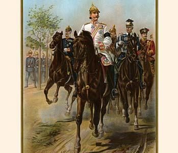 Emperor William II & His Staff