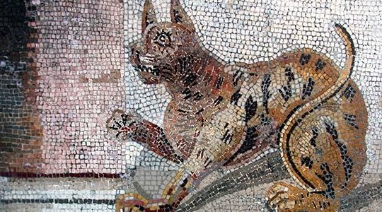 Ancient Tile Cat