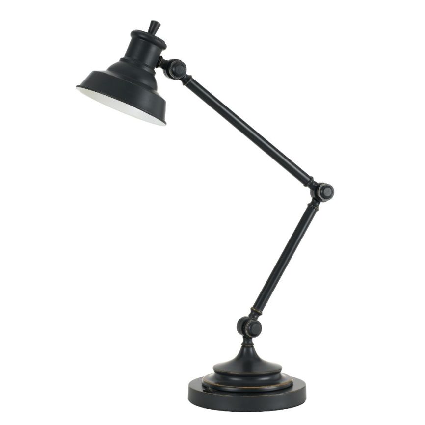 Cal Lighting BO-2666DK Dark Bronze LED 7W, 500LM, 3000K metal desk lamp