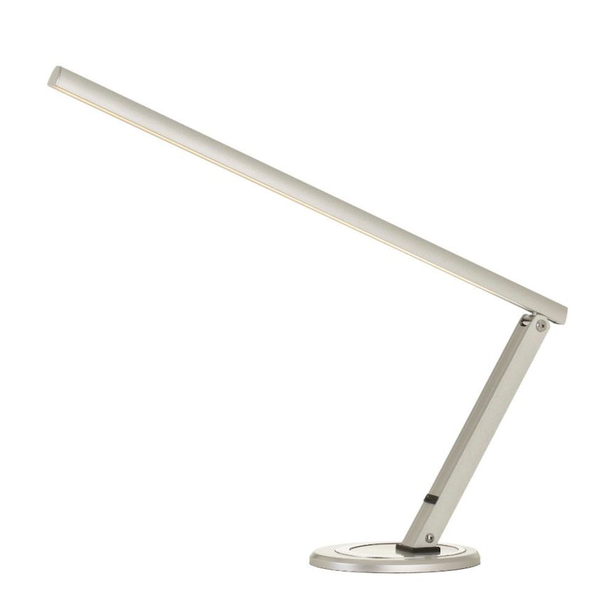 Cal Lighting BO-2781DK Savona 27" Height Metal LED Desk Lamp in Satin Nickel Finish