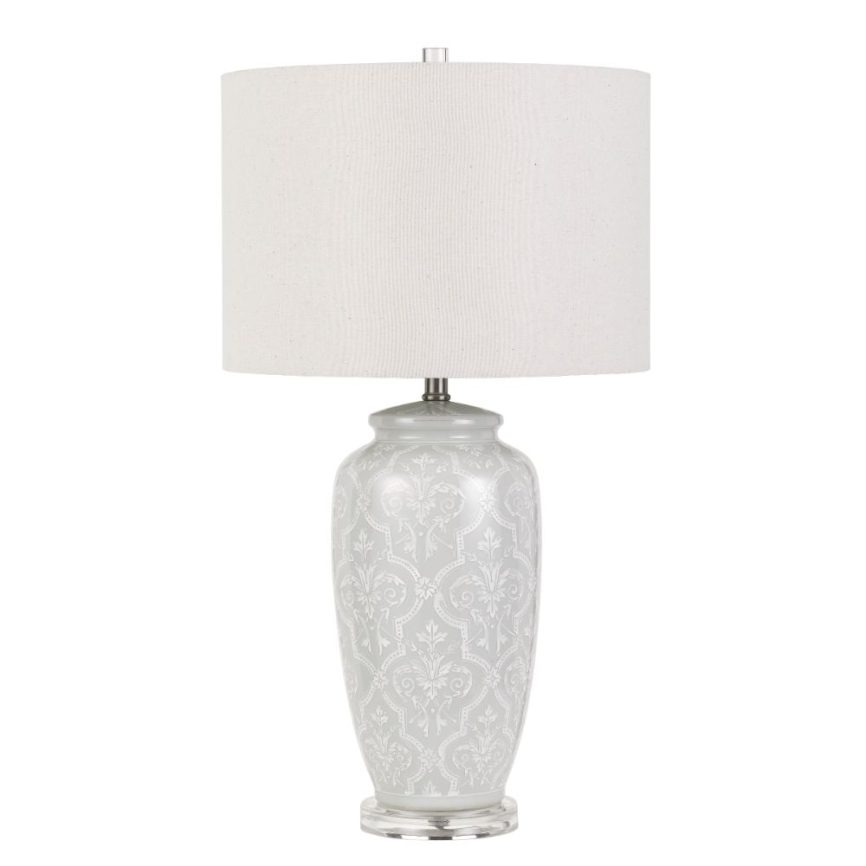 CAL Lighting BO-2828TB 150w 3 Way Corato Ceramic Table Lamp